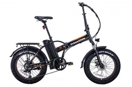 UrbanGlide Bicicleta UrbanGlide C7 Bicicleta eléctrica para Adulto, Unisex, Negro y Naranja, XL
