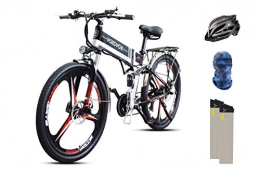 VOZCVOX Bicicleta VOZCVOX Bicicleta eléctrica, 250W, con Batería Extraíble De 48V, para Adolescentes y Adultos