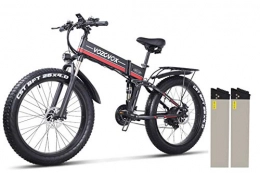 VOZCVOX Bicicletas eléctrica VOZCVOX Bicicleta Eléctrica Plegables, Bici Electricas Adulto con Ruedas de 26", Asiento Ajustable, con Pedales
