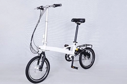 Zhetai Bicicletas eléctrica White Folding bicicletas elctricas TDR 13Z de F