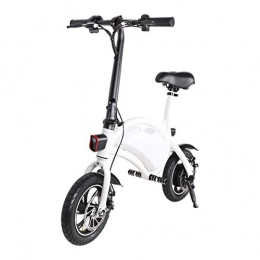 Windgoo Bicicletas eléctrica Windgoo Bicicleta eléctrica Plegable Ruedas de 12", Batería de Litio de 4400-36v, Ebike para Adulto (White)