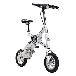 XIXIA Bicicleta X Bicicleta elctrica Plegable Batera de Litio Ciclomotor Mini Batera para Adultos Coche Hombre y Mujer Coche elctrico pequeo Elctrico Puro 36V