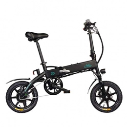 XBSXP Bicicletas eléctrica XBSXP Bicicleta eléctrica E-Bikes Bicicleta eléctrica Plegable 250W 36V con neumático de 14 Pulgadas y Pantalla LCD