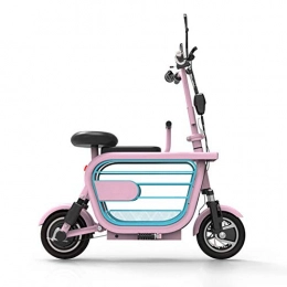 XINYUAN Bicicleta Elctrica Bicicleta De Cercanas De Citybike Plegable con Batera De Litio Extrable De 48V,Pink-15A
