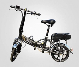 XWZG Bicicletas eléctrica XWZG Adultos Bicicleta eléctrica Plegable 350W 48V 10A Batería de Litio Velocidad máxima 30 Km. La Carga máxima de 35 km. La Carga máxima es de 150 kg. Mini ciclomotor eléctrico.