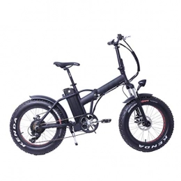 XWZG Bicicletas eléctrica XWZG Bicicleta eléctrica de montaña Plegable, batería de ión Litio extraíble, Frenos de Disco, Pantalla LCD, 30KM / H, Campo de prácticas 20-55KM, 6 velocidades 20 Pulgadas