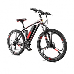 XXZ Bicicleta XXZ Bicicleta eléctrica de montaña, 26" 250W Batería 36V E-Bike Sistema de Transmisión de 27 Velocidades con Linterna con Batería de Litio Desmontable