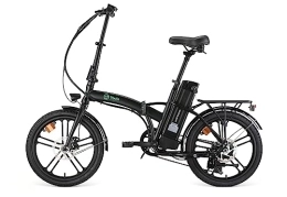YOUIN NO BULLSHIT TECHNOLOGY Bicicletas eléctrica Youin Amsterdam Bicicleta Plegable 3 en 1, Autonomía 45km, Motor 250W, Batería Extraíble, Cambio Shimano 7 Velocidades.
