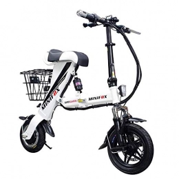 YOVYO Bicicletas eléctrica YOVYO Bicicletas Electricas Plegables 48V 250W Portátil Inteligente Bici Plegable Adulto para Hombre Y Mujer, Transmisión De 3 Velocidades, Control Remoto, con Sistema De Gestión De Batería