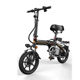 YXZNB Bicicletas eléctrica YXZNB Bicicletas Electricas, Bicicleta Elctrica Plegable De 14" / 350W / 48V / 10A Batera De Litio para Deportes Al Aire Libre Deportes De Trayecto
