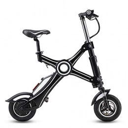 YYD Bicicleta YYD Bicicleta elctrica Plegable Body Fashion & Smart E-Bike, Bicicleta elctrica de Motor Trasero 36V 250W, Negro, 7.8AH
