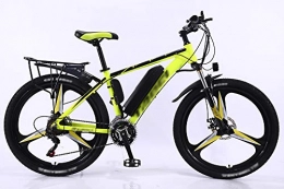 ZHONGXIN Bicicleta Bicicleta de montaña Bicicleta eléctrica, Bicicleta Urbana de 26 '' Ligera, Freno de Disco, Cambio de 27 velocidades (B3,36V 8AH/Endurance 50km)