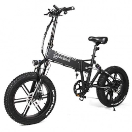 ZIEM Bicicletas eléctrica ZIEM Bicicleta Eléctrica Plegable De 20 Pulgadas Bicicleta Eléctrica Asistida con Motor De 48 V Y 500 W, Batería Extraíble, Velocidad Máxima De 35 Km / H, Resistencia De hasta 45 Km