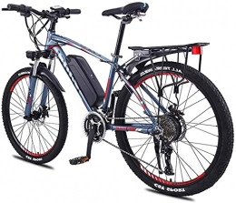 ZJZ Bicicleta ZJZ Bicicleta de montaña eléctrica de 26", Motor de 350 W, Impermeable extraíble de 36V13Ah y batería de Litio