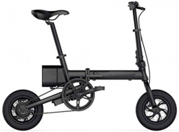 ZJZ Bicicleta ZJZ Bicicleta eléctrica de 250W, Bicicleta de montaña eléctrica para Adultos de 36V / 6AH, Bicicleta eléctrica Plegable de 12"25KM / H con batería de Iones de Litio extraíble