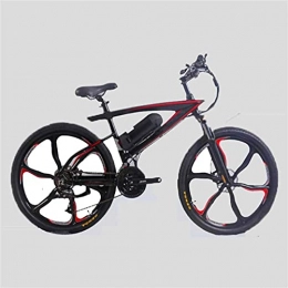 ZJZ Bicicleta ZJZ Bicicletas eléctricas de 26 Pulgadas, Bicicleta de Litio de 36V 10Ah, amortiguación, Horquilla Delantera, Bicicleta de montaña, Ciclismo al Aire Libre para Adultos