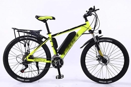 ZXGQF Bicicletas eléctrica ZXGQF Bicicleta de montaña eléctrica, 350W 26 '' Bicicleta eléctrica, Bicicleta de Carretera, Cambio de 27 velocidades, Ambos Freno de Disco (A3, 36V 10AH / Endurance 70km)