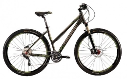Corratec Bicicleta Corratec C29 M Cross 01 - Bicicleta híbrida para Mujer, Talla L (173-183 cm), Color Negro