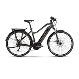 Haibike Sduro Trekking 6.0 Yamaha 2019 - Bicicleta elctrica, Color Schwarz/Titan/Bronze Damen, tamao 28" Damen Trapez M/48cm, tamao de Rueda 28.00