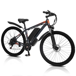KELKART Bicicleta KELKART Bicicleta eléctrica para adulto, bicicleta híbrida urbana, bicicleta eléctrica todoterreno 29''*2.1, batería de iones de litio 48V 15Ah, pantalla LCD y 21 velocidades