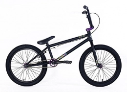 Academy BMX Bicicleta Academy BMX Aspire BMX - Bicicleta BMX (20 pulgadas), negro / lila