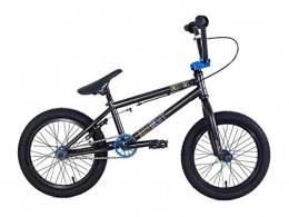 Academy BMX Bicicleta Academy BMX Inspire BMX Vélo BMX Noir / Bleu 16" et 18", 40, 6 cm (16")