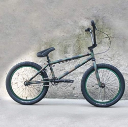SWORDlimit Bicicleta Bicicletas BMX de 20 pulgadas, cuadro BMX de acero cromo-molibdeno de alta resistencia, manivela de 3 secciones y 8 llaves con freno en U y cubierta superior de aleacin de aluminio forjado en 3D