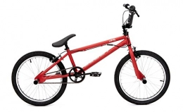 CLOOT Bicicletas BMX- Bici BMX Level Roja con Manillar rotativo y estribos
