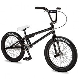 Eastern Bikes BMX Eastern Bikes Element Bicicleta BMX de 20 pulgadas, negro, marco cromado completo y horquillas Chromoly