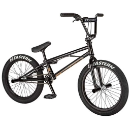 EB Eastern BIkes Bicicleta Eastern Bikes Orbit - Bicicleta BMX de 20 pulgadas, tubo de dirección y plumón cromado (negro)