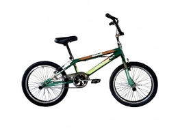 F.lli Schiano Hard Road BMX Bicicleta, Hombre, Oscuro/Verde Claro, 20