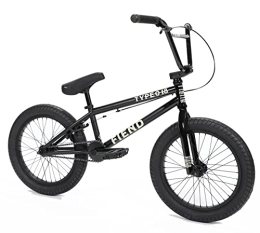 Fiend BMX Bicicleta Fiend BMX Tipo O 18" Gloss Black / Grey Fade Freestyle BMX, Unisex Adulto, Brillo Negro y Gris
