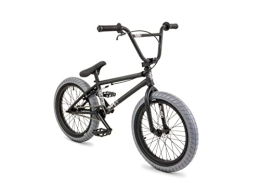 FlyBikes BMX FLYBIKES Nova Bicicleta Completa, Unisex-Youth, Flat Black, 18 Pulgadas