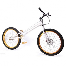 GASLIKE BMX GASLIKE Bicicleta BMX Biketrial Climb de 24 Pulgadas para Adultos, Marco de aleación de Aluminio Ligero y Horquilla Delantera, Engranaje 18 × 14 T, con Freno (Disco Delantero BB7 / G3, Trasero HS33)