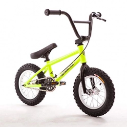 GASLIKE BMX GASLIKE Bicicleta BMX de 12 Pulgadas para niños: niños y niñas de 2 a 6 años, Alta Resistencia y Durabilidad con Freno, Altura aplicable: 3.3 pies-4.2 pies o Menos