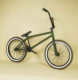 GASLIKE Bicicleta GASLIKE Bicicleta BMX de 20 Pulgadas para Principiantes y Ciclistas avanzados, Cuadro, Horquilla y Manillar de Acero CR-Mo 4130, Llantas de aleación de Aluminio, Engranaje 25 × 9T