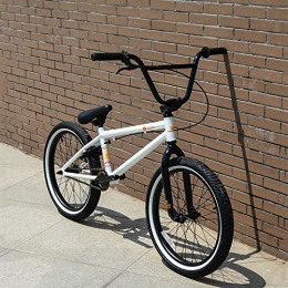 GASLIKE Bicicleta GASLIKE Marco de Acero de Carbono Completo de 20 Pulgadas BMX Bike, 3D Forjado Adecuado para Principiantes a Nivel avanzado Bicicletas de Street Bikes BMX, C