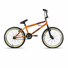 JL-WENTI Bicicleta JL-WENTI BMX 20" Acero Dirty Arena Freestyle 2023 (Naranja)