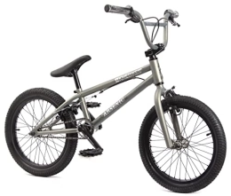 KHEbikes BMX KHE - Bicicleta BMX Arsenic de 18 pulgadas, rotor Affix patentado, color gris antracita, solo 10, 1 kg
