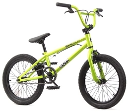 KHEbikes BMX KHE - Bicicleta BMX Blaze de 18 pulgadas patentado Affix Rotor verde sólo 10, 2 kg