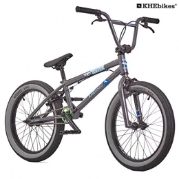 KHE BMX Bicicleta Beater Patentado Affix 360 Rotor 20 Aduanas slo 11,2 kg! Negro y Gris, Gris