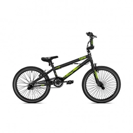 Madd Bicicleta infantil unisex juvenil BMX Freestyle, color negro, talla única