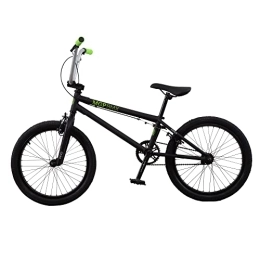 Madd Gear Bicicleta MGP Madd Gear BMX Freestyle - Bicicleta infantil (20 pulgadas, ligera, solo 12, 20 kg), color negro
