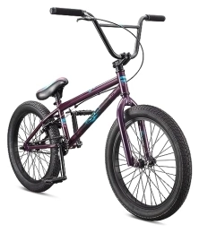 Mongoose BMX Mongoose Legion Intermedio Bicicleta BMX Freestyle, Unisex niño, Púrpura, 20-Inch Wheels L40