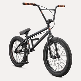 Mongoose BMX Mongoose Legion L500 Freestyle - Línea de bicicleta BMX para principiantes a avanzados, marco de acero, ruedas de 20 pulgadas, color negro