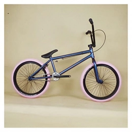 QILIYING BMX QILIYING Cruiser Bike Bicicleta BMX de 20 pulgadas, marco de 20 pulgadas, 120 de una sola velocidad Fixie Marcos de bicicleta mini engranaje fijo (color: marrón, tamaño: 1 velocidades)