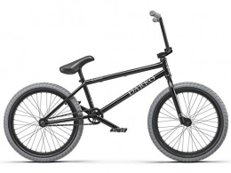 Radio Bicicleta Radio Darko Bicicleta BMX Completa de 20 Pulgadas, Tubo Superior de 21 Pulgadas, Negro Mate