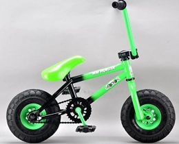 Rocker Bicicleta Rocker Mini BMX I-ROK+ - Minibicicleta y pegatinas y pulsera Fantc26, Mini-Monster (Schwarz / Grn)