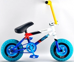 Rocker Bicicleta Rocker Mini BMX I-ROK+ - Minibicicleta y pegatinas y pulsera Fantc26, Titanic (Gelb / Wei / Schw / Rot / Teal)