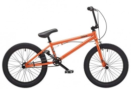 Rooster Bicicleta Rooster Hardcore - Bicicleta BMX para nios (9, 75 Pulgadas, Ruedas de 20 Pulgadas), Color Naranja metlico